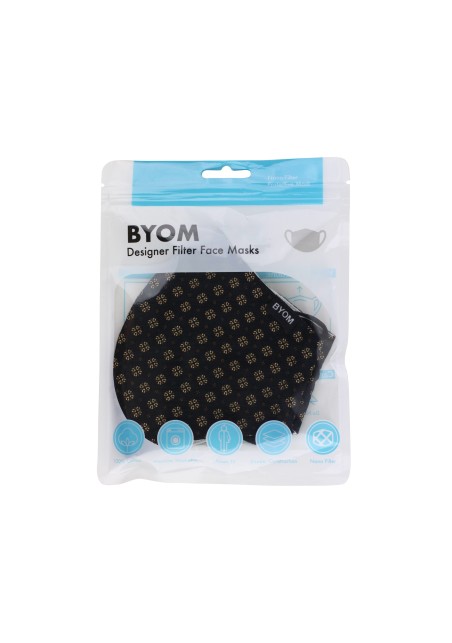 fabric face mask with medical grade filter mask bag