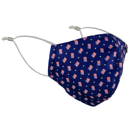 USA flag face masks with filter