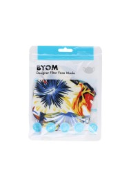 Hawaiian Flower Face Mask in Bag