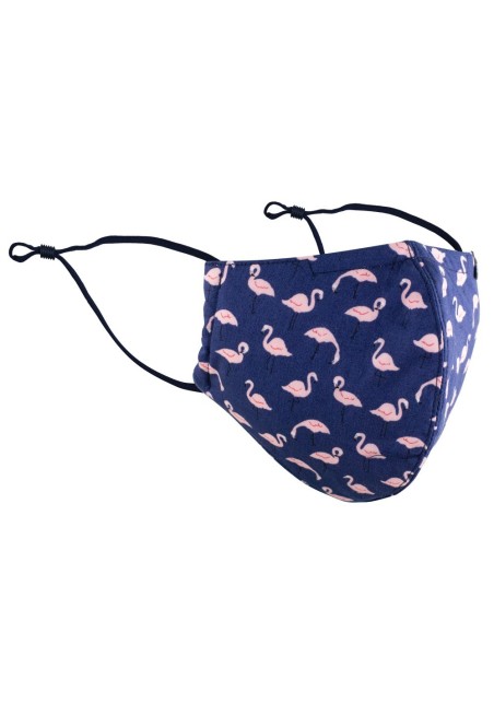 Flamingo Print Face Mask