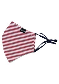 Bengal Stripe Mask in Red