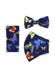 bow tie face mask sets
