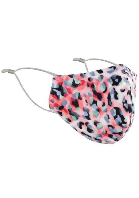 mask in leopard print