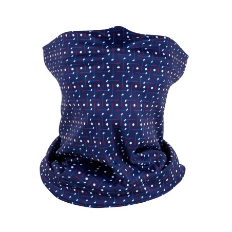 golfer print neck sports gaiter
