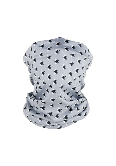 Badger print neck gaiter mask