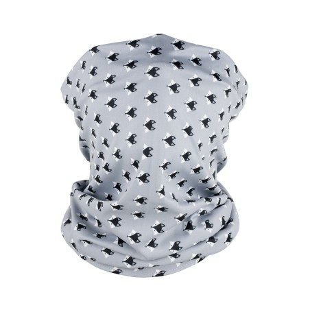 Badger print neck gaiter mask