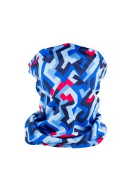 abstract print graphic design neck gaiter