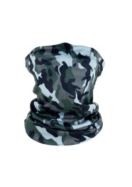 urban camo print neck gaiter