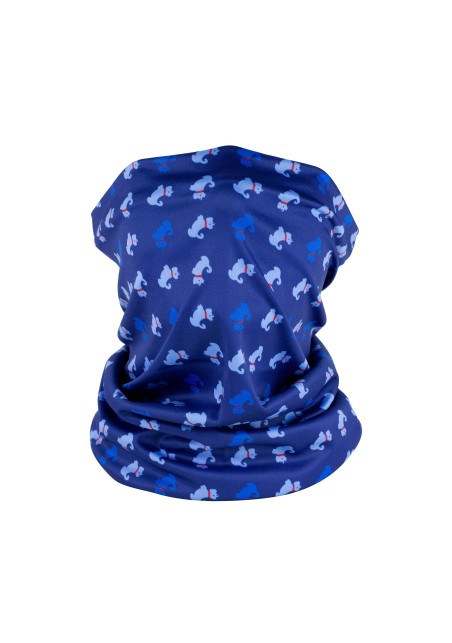 terrier print neck gaiter for dog lovers