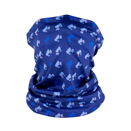 terrier print neck gaiter for dog lovers