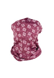 maroon red neck gaiter scarf