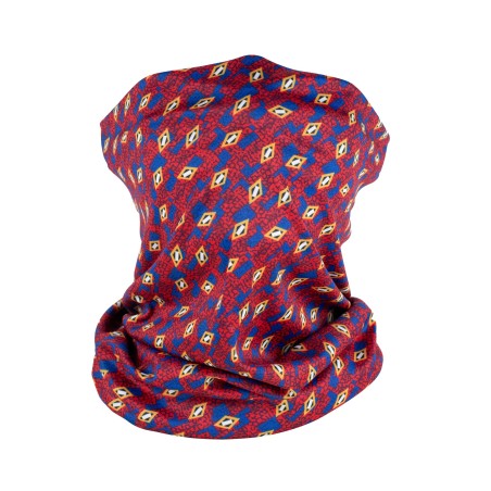 stylish neck gaiter mask in anti bacterial fabric