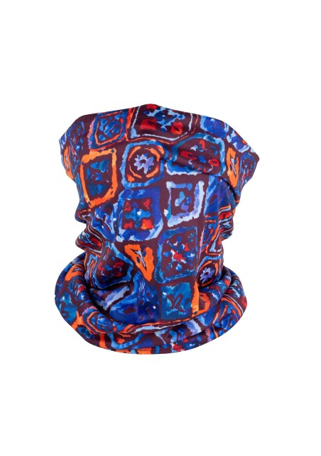 Watercolor Print Gaiter | Colorful Neck Gaiter in Watercolor Print