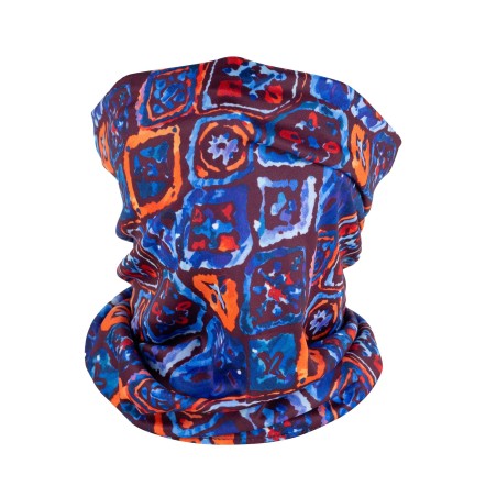 Watercolor Print Gaiter | Colorful Neck Gaiter in Watercolor Print