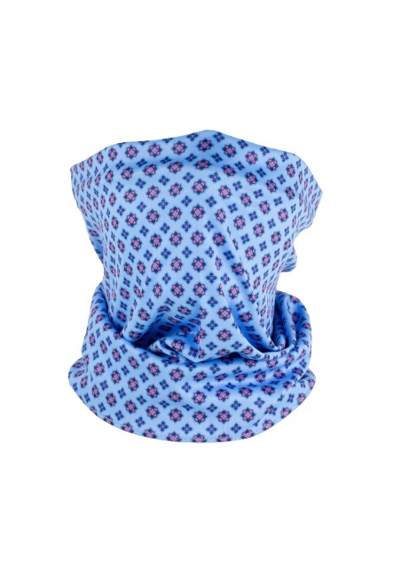 blue print mens and womens neck gaiter mask