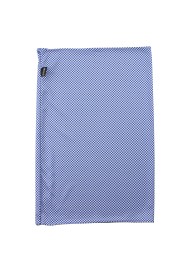 gaiter scarf checks light blue