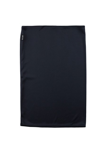 Black Gaiter Scarf | Neck Gaiter Scarf in Solid Black