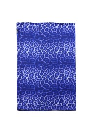 Leopard Gaiter Mask | Blue Tie Tye Leppard Print Neck Gaiter Mask