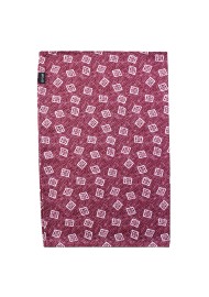 maroon red neck gaiter