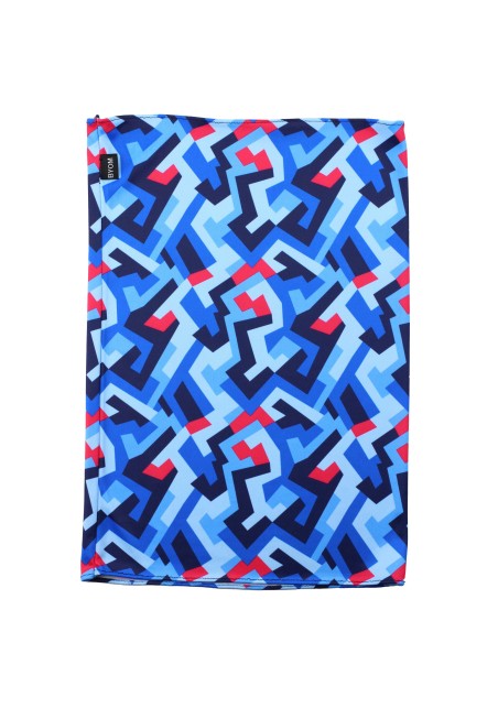 designer graphic print gaiter mask
