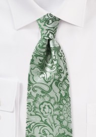 Clover Green Kids Paisley Tie