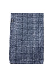 gray check neck gaiter