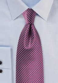 Grape Colored Silk Tie by Chevalier