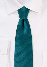 Light Teal Blue Skinny Tie
