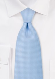 Light Blue Mens Necktie