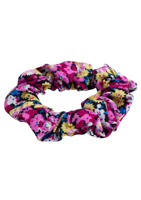 floral print scrunchie