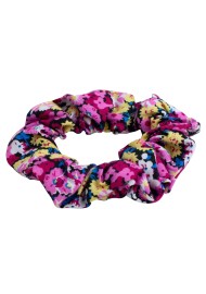 floral print scrunchie