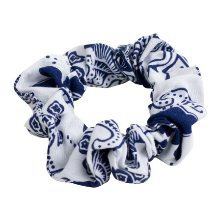 floral paisley scrunchie