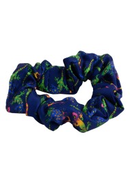 gecko print scrunchie