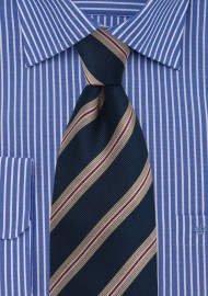 Midnight Blue Regimental Tie