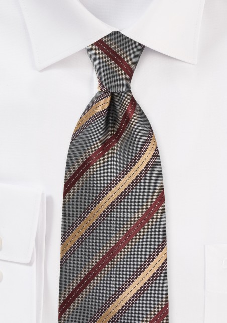 Urban Tie in Charcoal, Copper and Bronze
