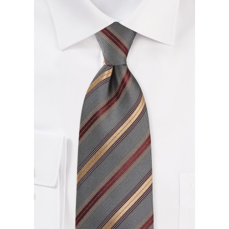 Urban Tie in Charcoal, Copper and Bronze