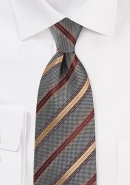 Urban Tie in Charcoal, Copper and Bronze