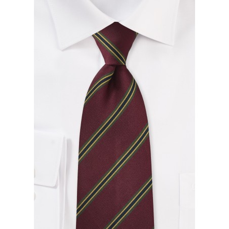 Cultivated Tie in Saturated Merlot
