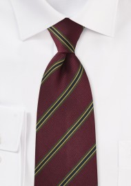 Cultivated Tie in Saturated Merlot