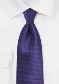 XL Tie in Violet Grape