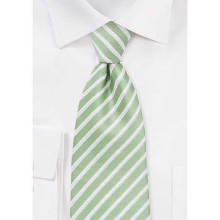 Seafoam Green Tie in Kids Length