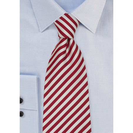 Kids Ties - Candy Cane Silk Tie