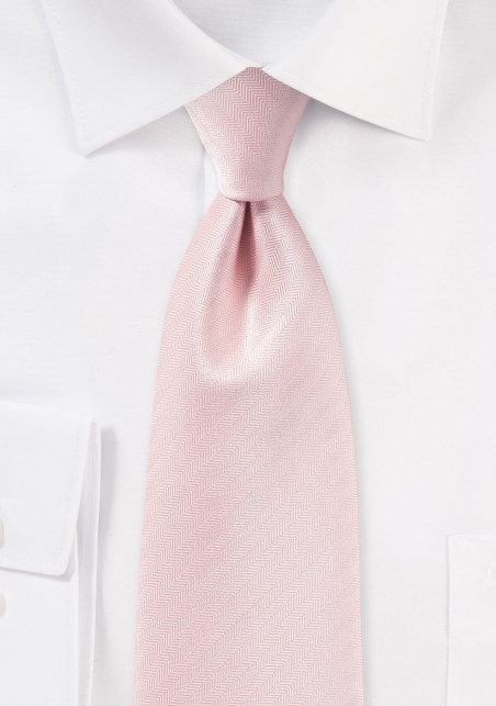 Peach Blush Textured Necktie