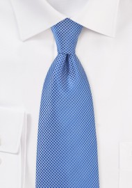 Cobalt Blue Textured Necktie