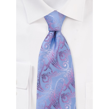 Pastel Paisley Tie