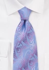 Pastel Paisley Tie