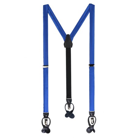 Azure Blue Mens Suspenders