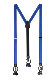 Azure Blue Mens Suspenders