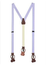 Elegant Summer Suspenders in Lavender