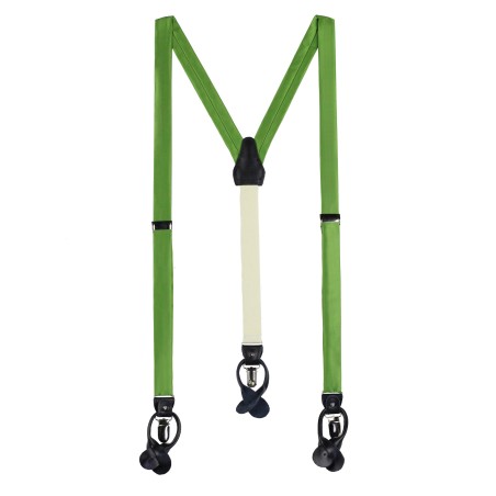 Fern Green Mens Suspenders